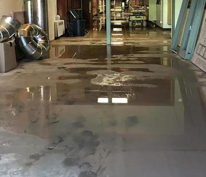 water damage in commercial property